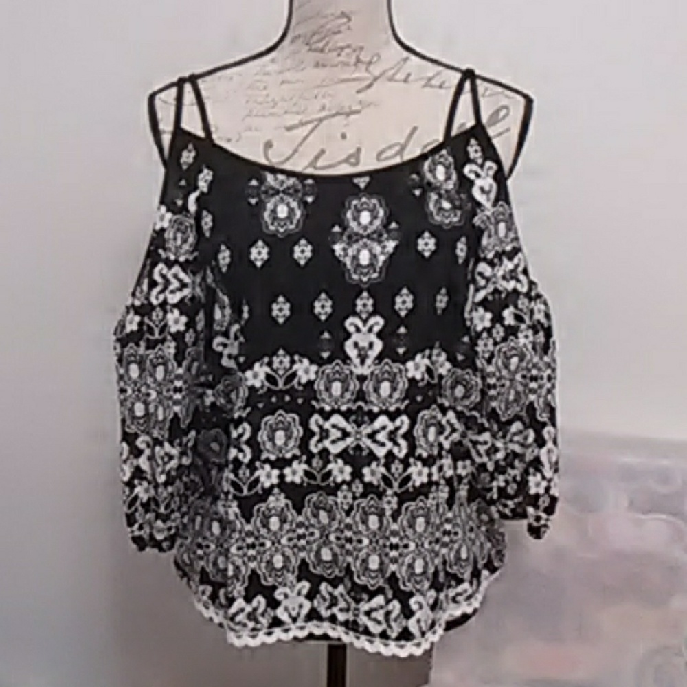 Lily Star open shoulder blouse